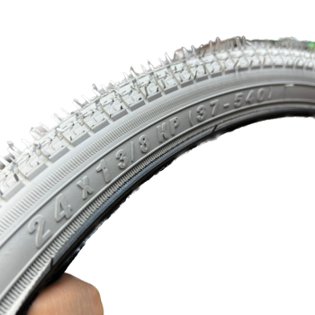 تایر لاستیک ویلچر خاکستری 24در1 3/8 اینچ ساخت ایران Tire Wheelchair 24×1-3/8 – چرخیران